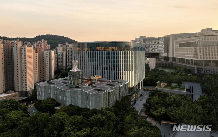 [서울=뉴시스]중앙대 자연공학 클러스터 조감도.