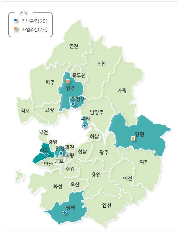 경기 더드림 재생사업, 평택시 원평동 등 7곳 신규 선정