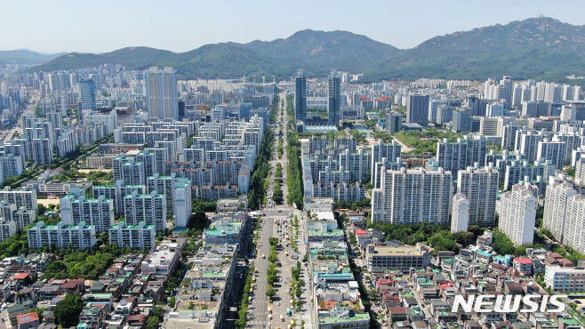 [안양=뉴시스] 평촌신도시. (사진=뉴시스 DB). photo@newsis.com