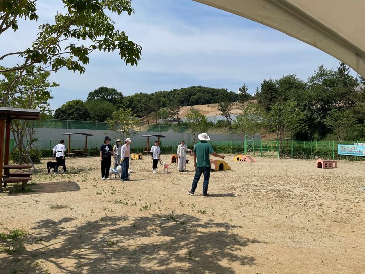 천안 백석동 반려인 쉼터 펫티켓 교육. 사진=천안시 제공 *재판매 및 DB 금지
