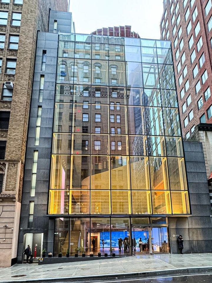 27일(현지시간) 미국 뉴욕 맨해튼 32번가에 공식 개원한 '뉴욕코리아센터'. (사진=문화체육관광부 제공) photo@newsis.com *재판매 및 DB 금지