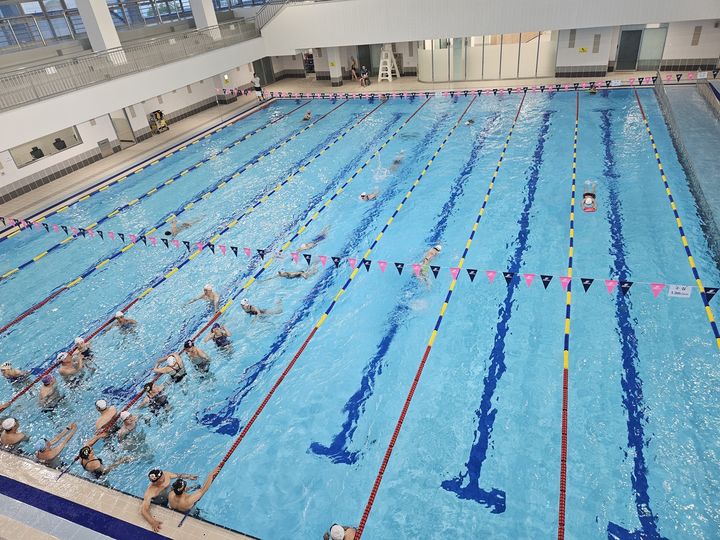 [정읍=뉴시스] 내달 1일 정식 개장을 앞둔 정읍체육트레이닝센터 내 수영장. (사진=정읍시 제공) 2024.06.30. photo@newsis.com&nbsp; *재판매 및 DB 금지