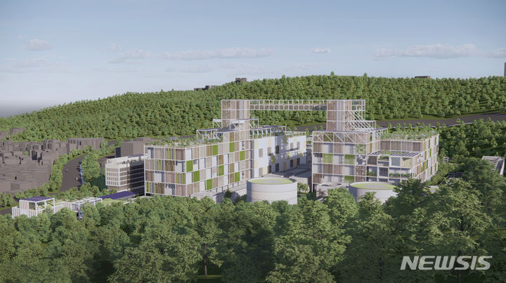 [서울=뉴시스]분당복합발전소 조감도 (사진 = 한국남동발전) 2024.07.01. photo@newsis.com