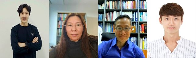 [서울=뉴시스] (왼쪽부터) 성균관대학교 박성수 교수, 오스트리아 린츠대학교 오유진 박사, 중앙대학교 고기성 교수, 성균관대학교 박찬용 박사 (사진=성균관대 제공) *재판매 및 DB 금지