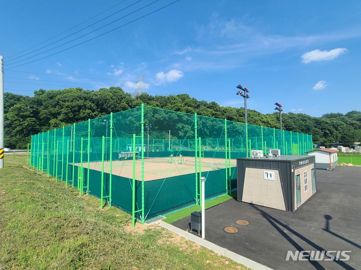 [안성=뉴시스] 고삼 테니스장 모습 (사진 = 안성시 제공) 2024.07.01.photo@newsis.com 