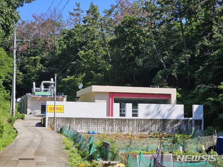 [포항=뉴시스] 송종욱 기자 = 경북 포항시 남구 구룡포화장장 전경. 2024.07.01. sjw@newsis.com 