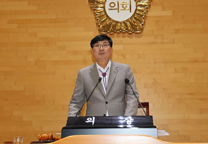 [신안=뉴시스] 이상주 신안군의회 의장. *재판매 및 DB 금지