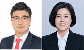 양양군의회 이종석 의장(왼쪽), 이명숙 부의장. 양양군의회 제공 *재판매 및 DB 금지