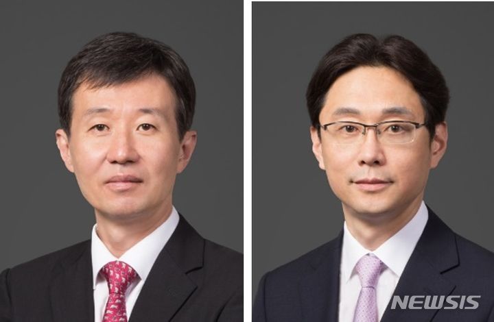 [서울=뉴시스] 법무법인 태평양이 조상철(55·사법연수원 23기) 전 서울고검장과 고범석(52·사법연수원 29기) 전 부산지법 부장판사를 영입했다고 2일 밝혔다. 사진은 조상철 전 고검장(왼), 고범석 전 부장판사(오). (사진=법무법인 태평양 제공) 2024.07.02.