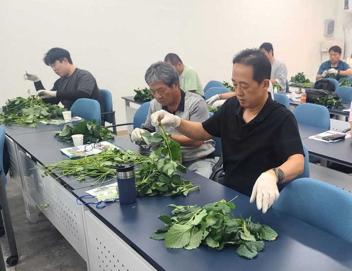 스마트팜 교육 모습. *재판매 및 DB 금지