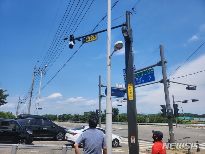 [김포=뉴시스] 정일형 기자 = 다목적cctv. (사진은 김포시 제공)