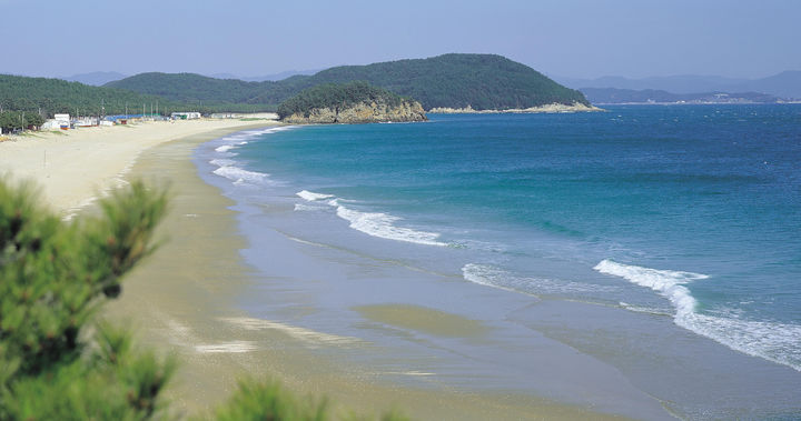 [보령=뉴시스] 충남 보령 원산도해수욕장 전경. (사진=보령시 제공) 2024.07.04. *재판매 및 DB 금지