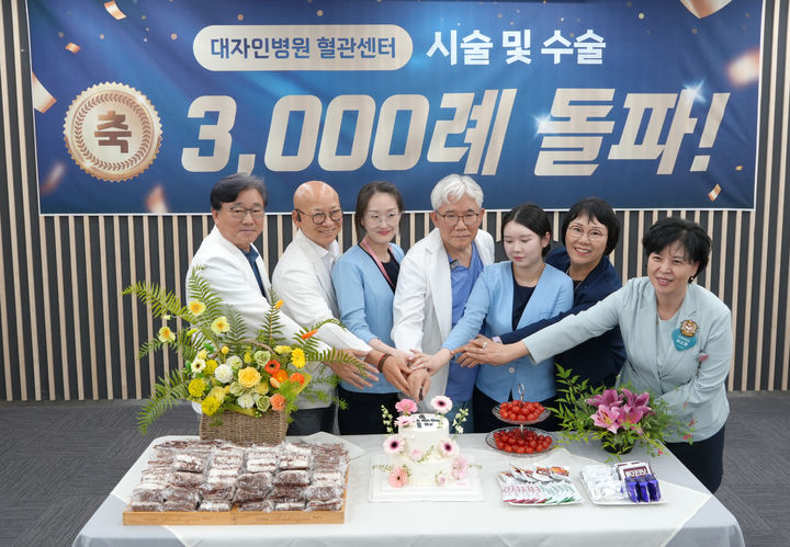 전주대자인병원 혈관센터 시술·수술 3000례 돌파