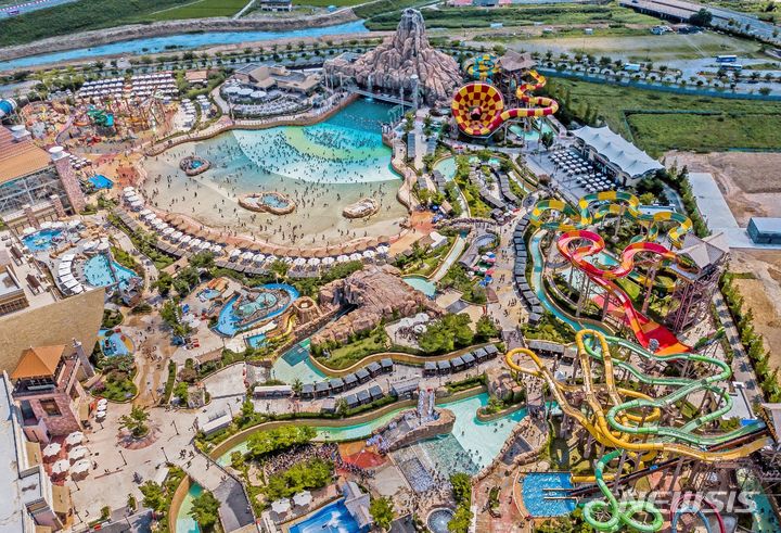 김해 롯데워터파크 전경