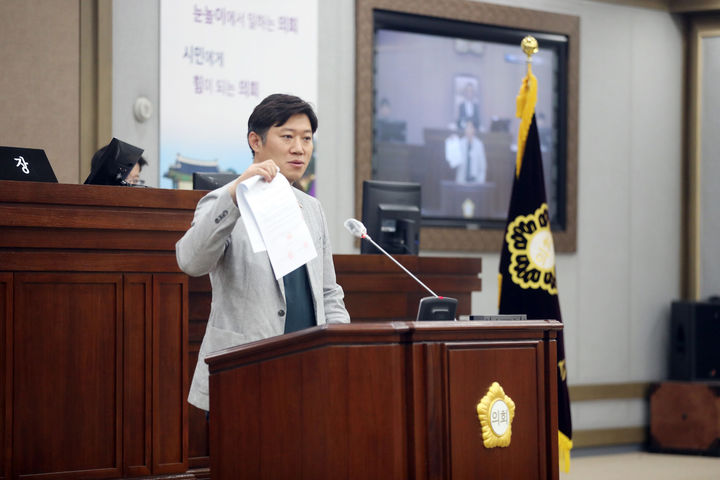 [수원=뉴시스] 수원시의회 더불어민주당 김동은 대표. (사진=수원시의회 제공) 2024.07.05. photo@newsis.com *재판매 및 DB 금지