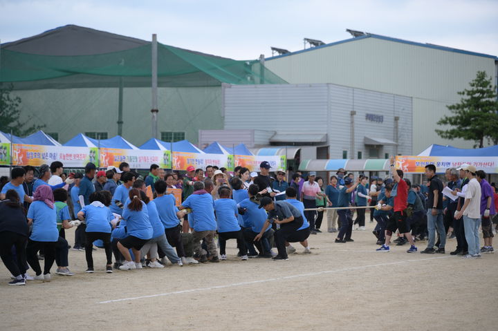 [논산=뉴시스]논산시 부적면민체육대회 장면. 2024. 07. 07 *재판매 및 DB 금지