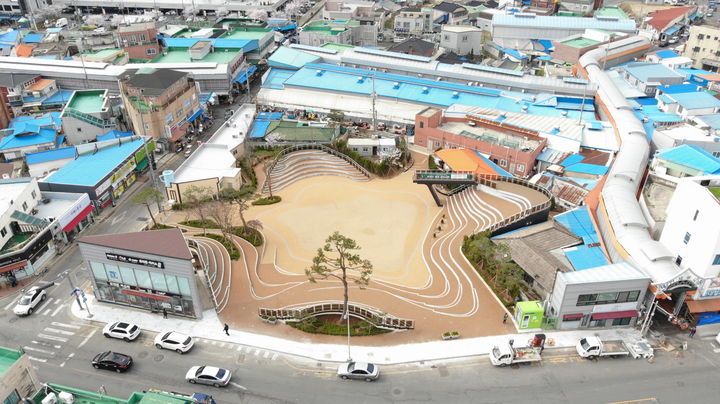 [태안=뉴시스] 태안읍 중앙로광장 *재판매 및 DB 금지