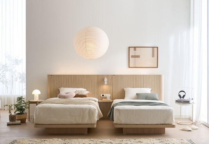 [서울=뉴시스] 현대리바트 '트윈 베드' 제품 이미지. 2024.07.08. (사진=현대리바트 제공) *재판매 및 DB 금지