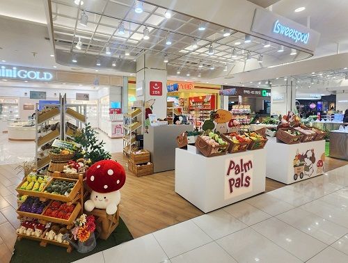 오로라월드가 영등포 타임스퀘어에서 '팜팔스 가든' 팝업스토어를 오픈했다. (사진=오로라월드 제공) *재판매 및 DB 금지