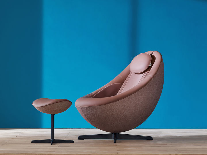 [서울=뉴시스]코웨이 비렉스 페블체어.(사진=코웨이 제공) *재판매 및 DB 금지