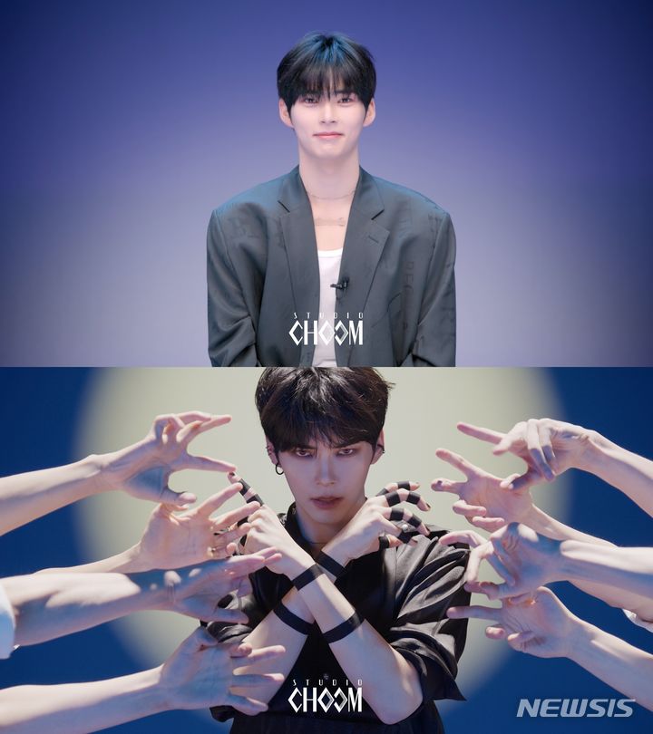 [서울=뉴시스] '제로베이스원'(ZEROBASEONE) 성한빈이 2024년 7월 '아티스트 오브 더 먼스(Artist Of The Month)'에 출연한다. (사진=스튜디오 춤 제공) 2024.07.16. photo@newsis.com