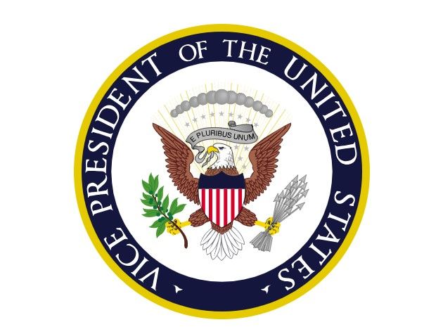 미국 부통령 휘장. *재판매 및 DB 금지