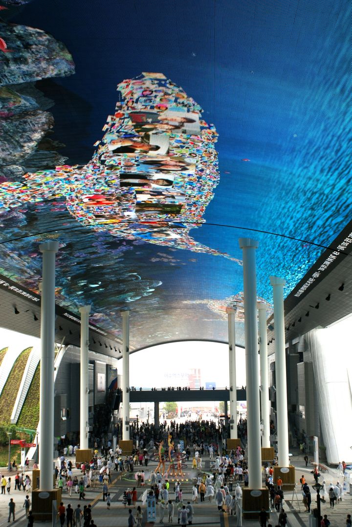 [여수=뉴시스] 2012 여수세계박람회장, 엑스포디지털갤러리(EDG). (사진=뉴시스 DB). photo@newsis.com *재판매 및 DB 금지