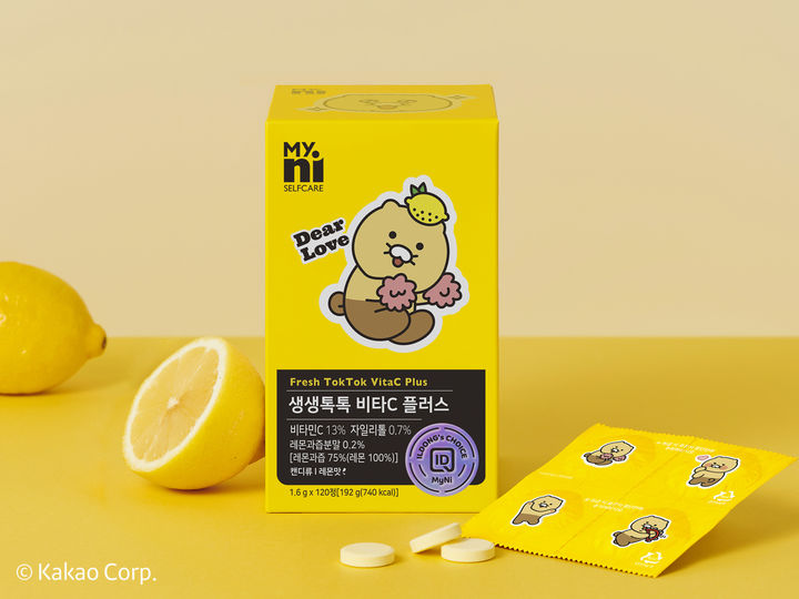 [서울=뉴시스] ‘마이니 생생톡톡 비타C 플러스’ (사진=일동제약 제공) 2024.07.17. photo@newsis.com *재판매 및 DB 금지