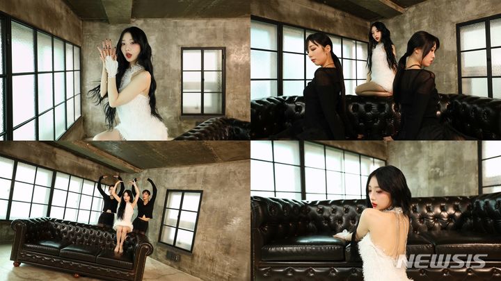 [서울=뉴시스] 선미의 '보름달'을 커버한 '루셈블' 여진. (사진=씨티디이엔엠 제공) 2024.07.17. photo@newsis.com