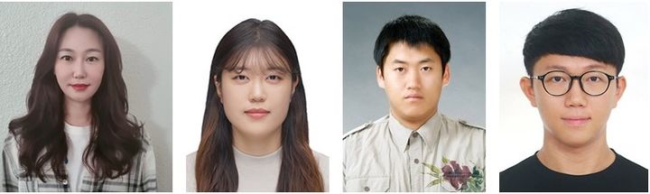 왼쪽부터 백윤경, 김효정, 안우식, 김호 주무관 *재판매 및 DB 금지