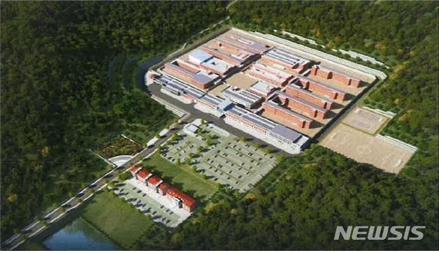 [창원=뉴시스]창원교도소 이전 신축 조감도.