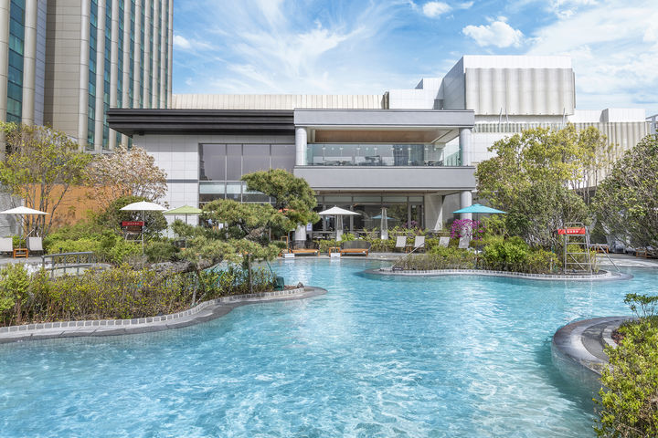 [부산=뉴시스] 부산 부산진구 부산롯데호텔. (사진=부산롯데호텔 제공) *재판매 및 DB 금지