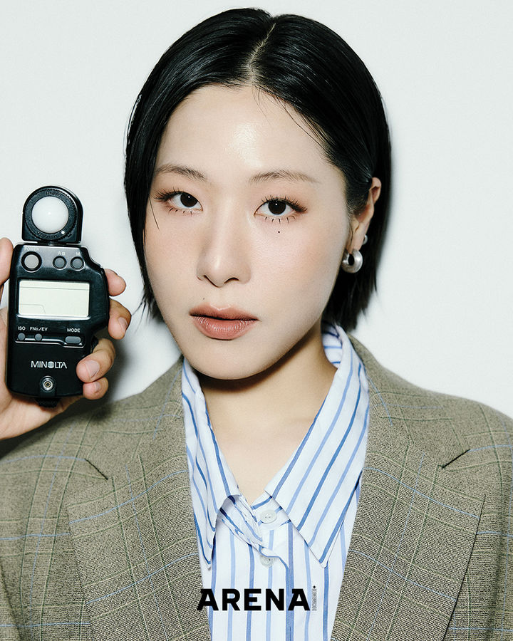 [서울=뉴시스] 수민. (사진=아레나 옴므 플러스 제공) 2024.07.23. photo@newsis.com *재판매 및 DB 금지