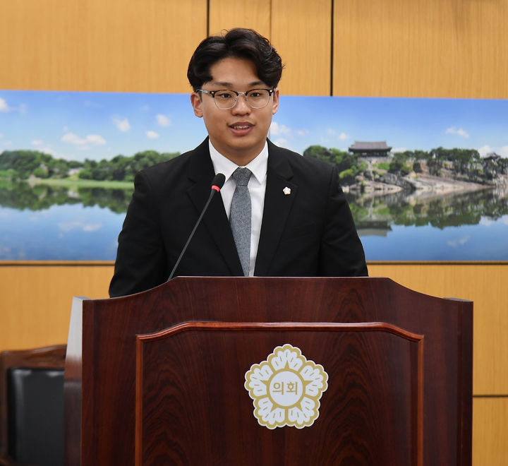 [진주=뉴시스]진주시의회 최지원 의원.(뉴시스 DB).photo@newsis.com *재판매 및 DB 금지