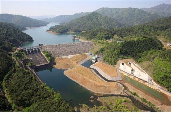 [무안=뉴시스] 주암댐. (사진=전남도 제공) 2024.07.25. photo@newsis.com *재판매 및 DB 금지