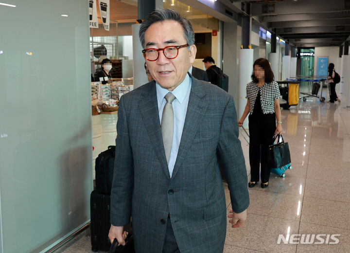 [인천공항=뉴시스] 조태열 외교부 장관. photo@newsis.com