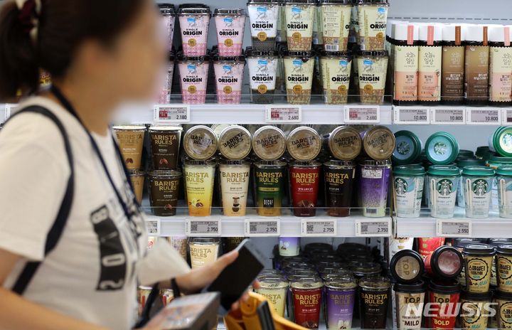 [세종=뉴시스] 2서울 소재 유통매장 모습. 2024.08.27. photo@newsis.com