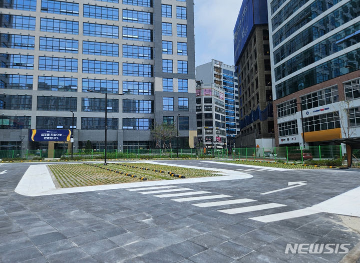 향동 제1공영주차장 조성 '총 94면'…내달 개방·시범운영 - 뉴시스