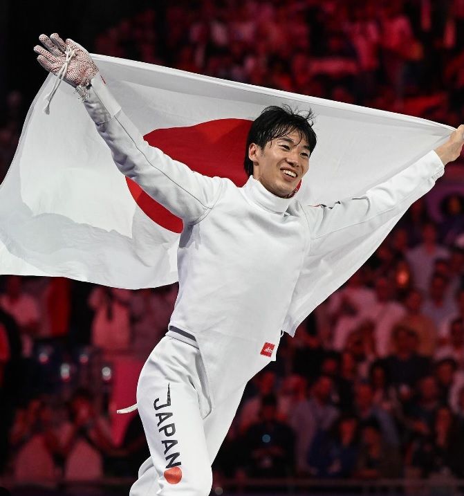 [서울=뉴시스] 2024 파리 올림픽 펜싱 남자 에페 금메달리스트 일본 가노 고키. (사진=가노 고키 인스타그램) *재판매 및 DB 금지