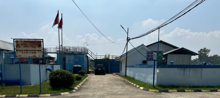 인도네시아 찌아슴정수장 전경사진.(사진=시노펙스 제공) *재판매 및 DB 금지