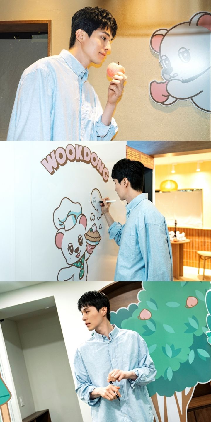 [서울=뉴시스] 이동욱의 공식 캐릭터 '욱동이' 팝업 카페가 진행됐다. (사진=킹콩 by 스타쉽 제공) 2024.07.31. photo@newsis.com *재판매 및 DB 금지