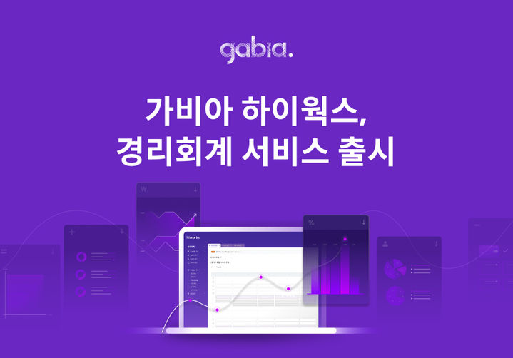 하이웍스 '경리회계 서비스' (사진=가비아 제공) *재판매 및 DB 금지