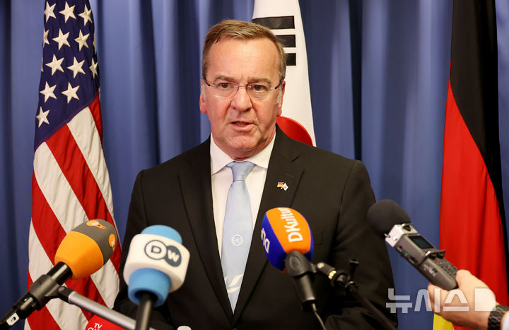 [서울=뉴시스] 보리스 피스토리우스 독일 국방장관. (사진=뉴시스DB)