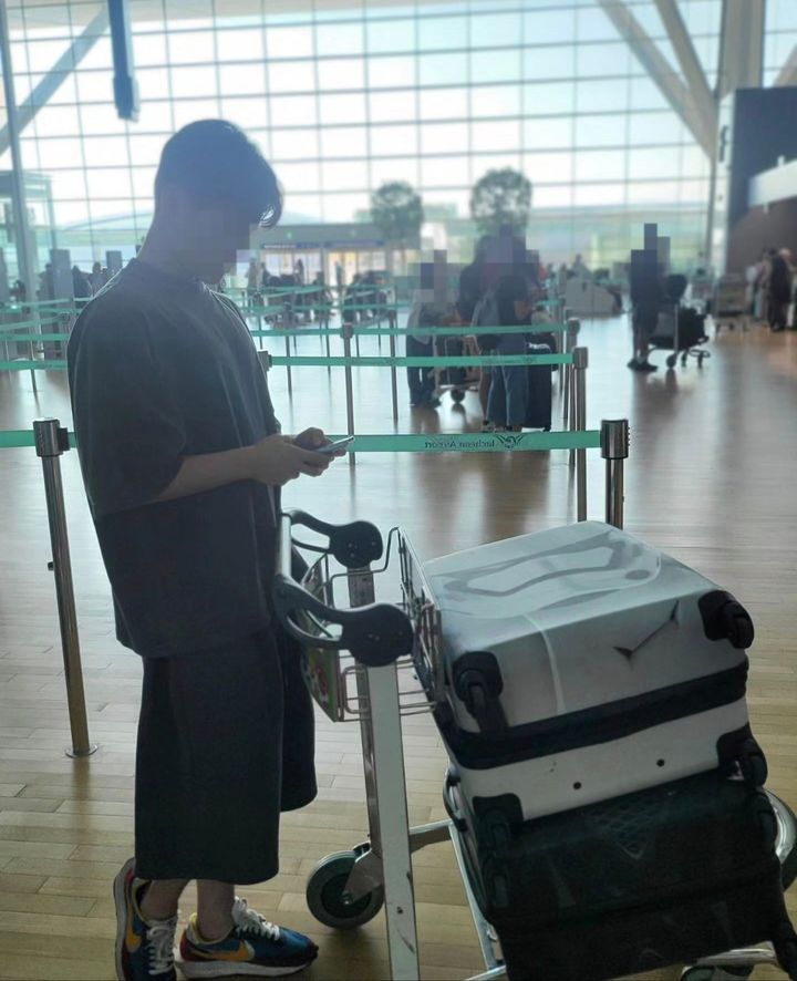 [서울=뉴시스] 윤후. (사진=윤민수 인스타그램 캡처) 2024.08.04. photo@newsis.com *재판매 및 DB 금지