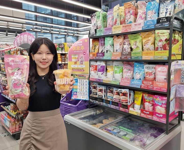 CU 아이스 망고컵(사진=CU 제공) *재판매 및 DB 금지