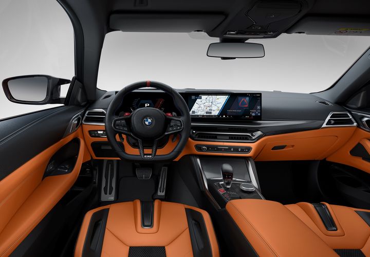 [서울=뉴시스] BMW코리아 뉴 M4 컴페티션 M xDrive 쿠페 실내. (사진=BMW코리아) 2024.08.05 photo@newsis.com *재판매 및 DB 금지 *재판매 및 DB 금지