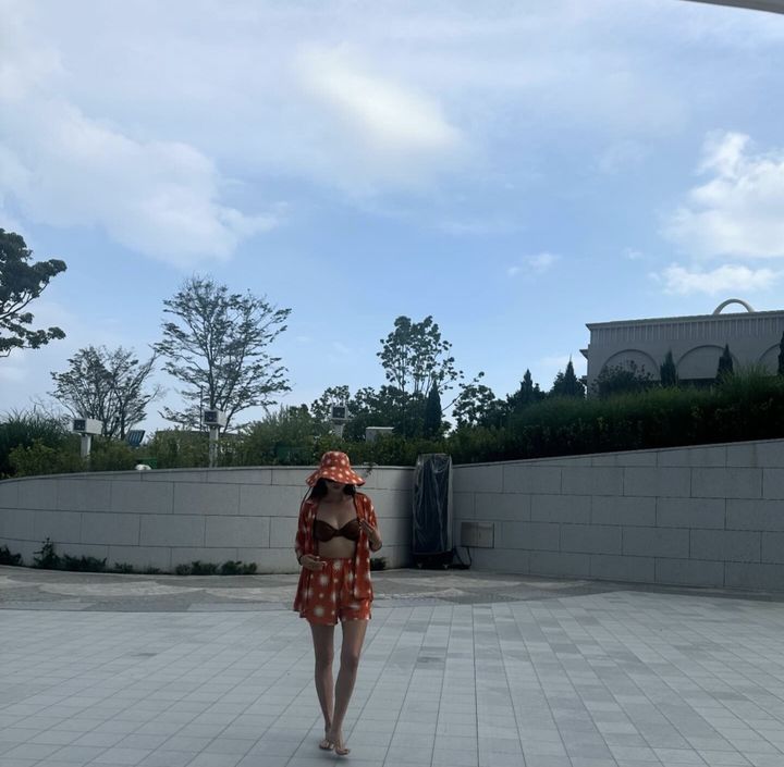 [서울=뉴시스] 오윤아. (사진=오윤아 인스타그램 캡처) 2024.08.06. photo@newsis.com *재판매 및 DB 금지