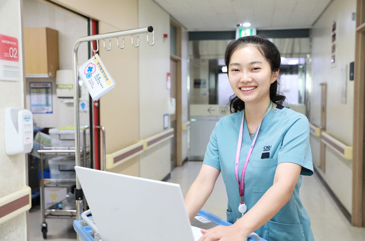 충남대병원 심장내과 홍나은 간호사.(사진=충남대학교병원 제공) *재판매 및 DB 금지