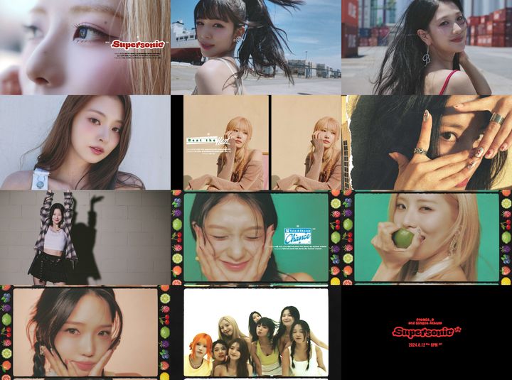 [서울=뉴시스] 프로미스나인의 '슈퍼소닉' 하이라이트 메들리 영상. (사진=플레디스 엔터테인먼트 제공) 2024.08.07. photo@newsis.com *재판매 및 DB 금지