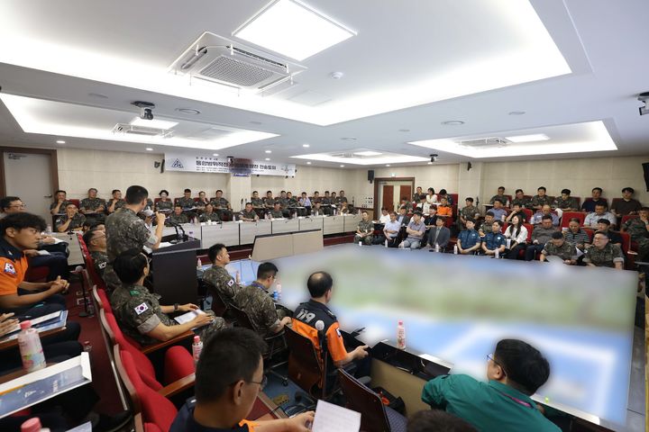 [대구=뉴시스] 육군 제2작전사령부는 7일 작전사 제승관에서 통합방위작전 수행체계 발전 전술토의를 열었다. (사진=육군 제2작전사령부 제공) 2024.08.07. photo@newsis.com *재판매 및 DB 금지